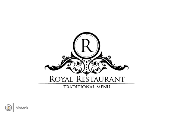 Classy Logo - Royal Restaurant in Logo Templates - product preview 2