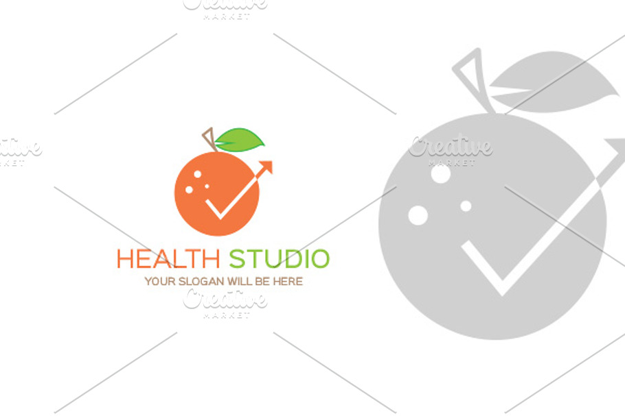 Studio Health Logo Template  in Logo Templates - product preview 8
