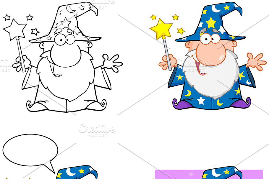 Wizard Characters Collection 3