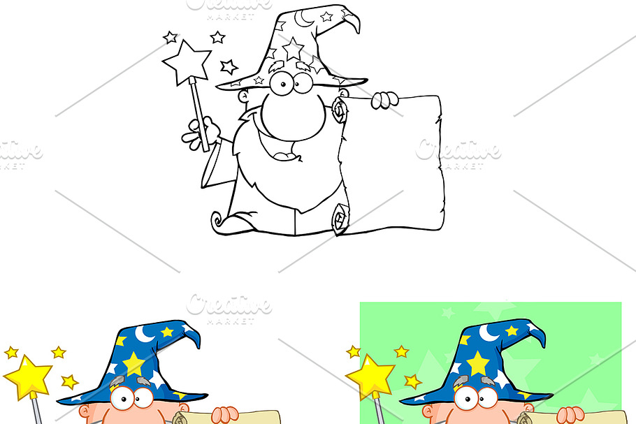 Wizard Characters Collection 4