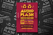 Audio Flash Music Flyer