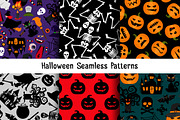 Halloween pattern collection