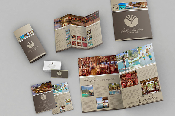 Set of Brochures / Stationery 08 in Brochure Templates - product preview 1