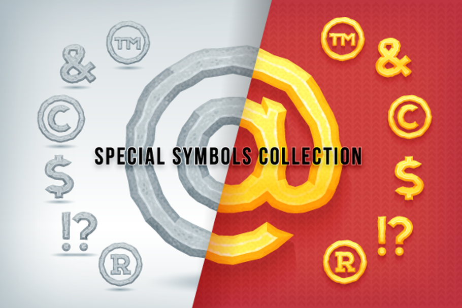 Special Symbols Collection in Objects - product preview 8