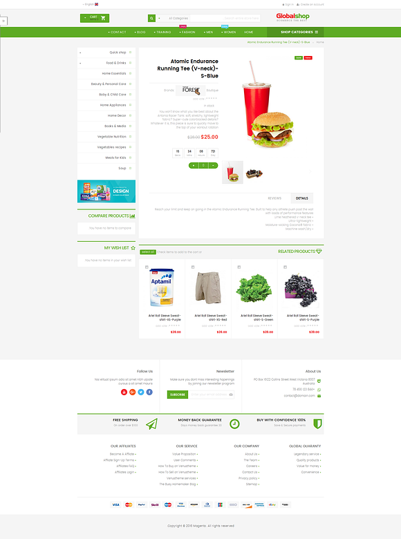 Ves Global - Magento 2 Theme in Magento Themes - product preview 1