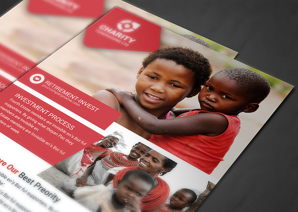 Charity Fundraisers Flyer Templates in Flyer Templates - product preview 3