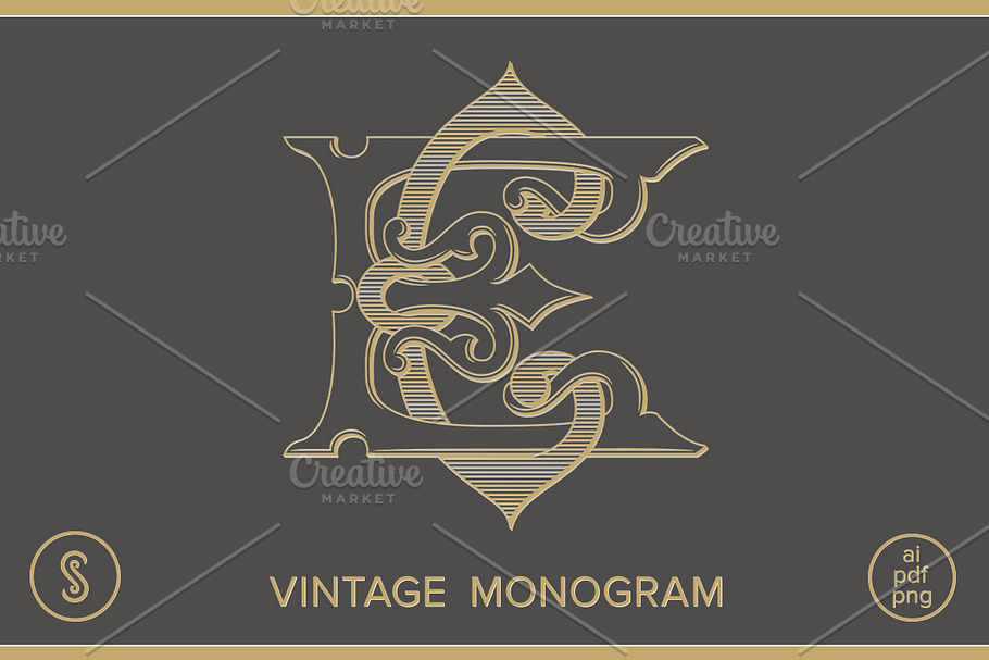 CE Monogram EC Monogram in Illustrations - product preview 8