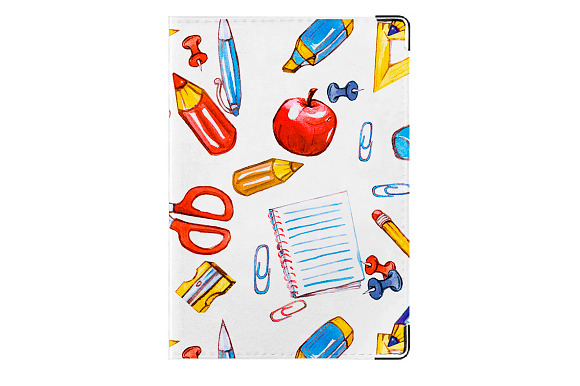 Watercolor Back to School in Illustrations - product preview 3