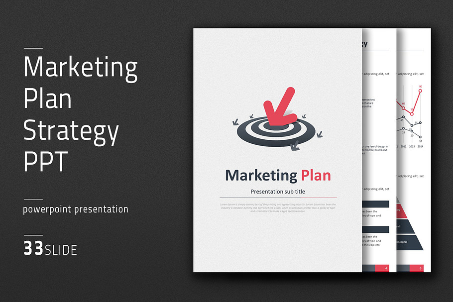 Marketing Plan Strategy PPT Vertical