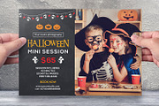 Halloween Mini Session Template-V386