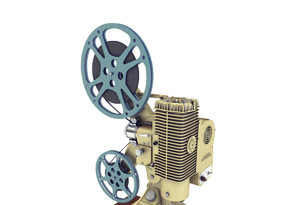 Old 8mm projector Vray