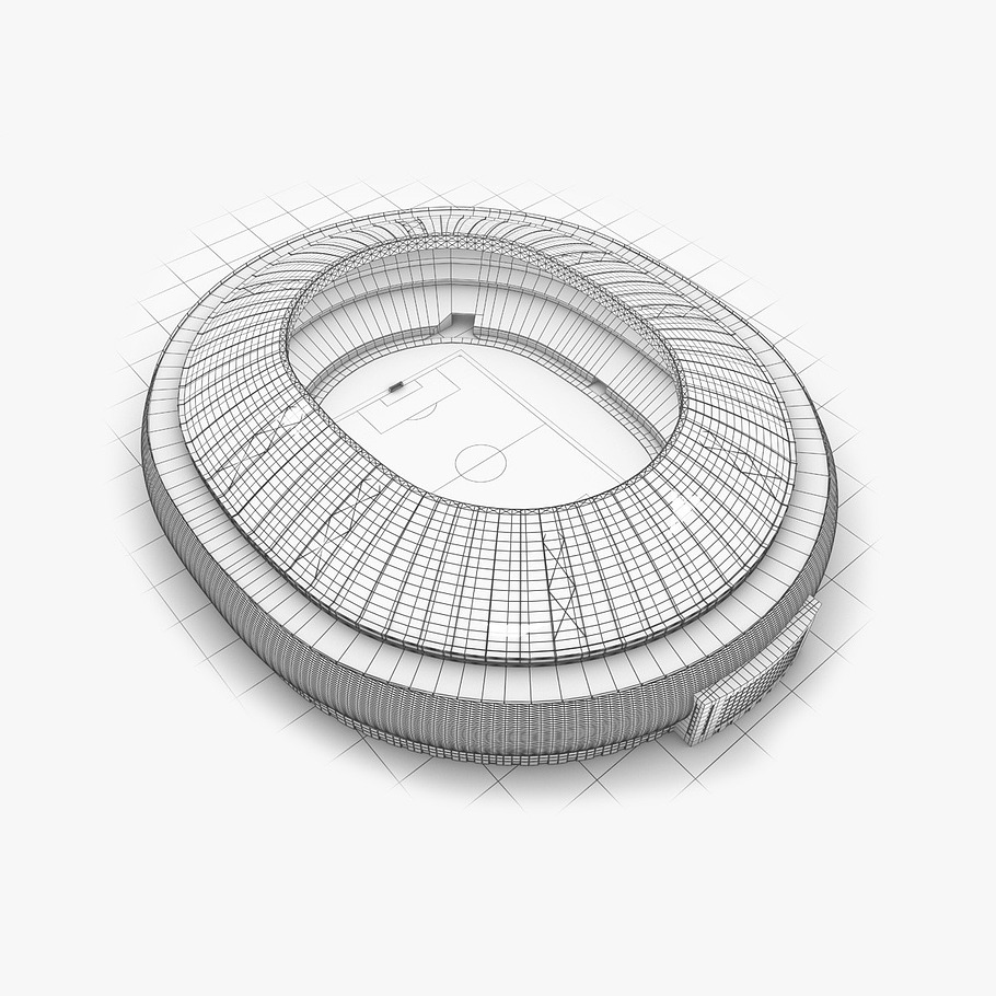 Soccer Stadium in Architecture - product preview 8