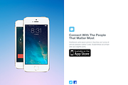 Simple iPhone App Website Template