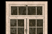 Old dirty window