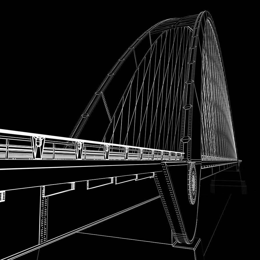 Realistic Bridge in Architecture - product preview 12