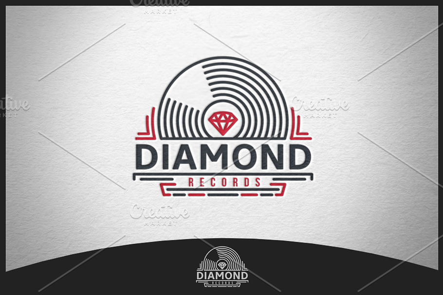 Diamond Records Logo