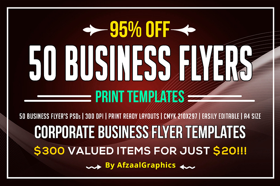 50 Corporate Business Flyers Bundle in Flyer Templates - product preview 8