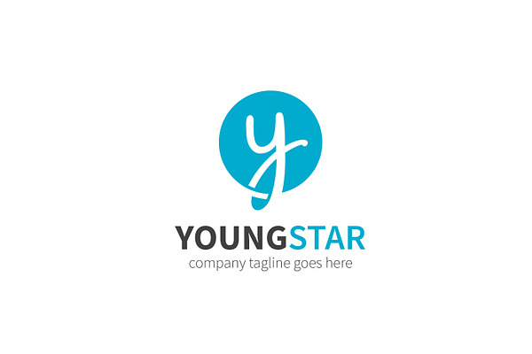 Young Star Letter Y Logo