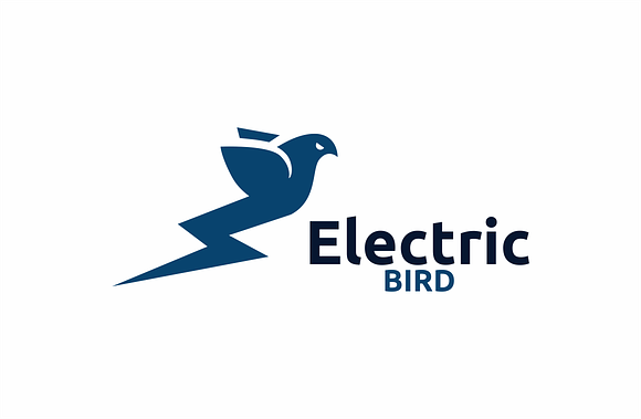 Electric Bird  in Logo Templates - product preview 1