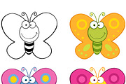 Smiling Butterflies Collection Set