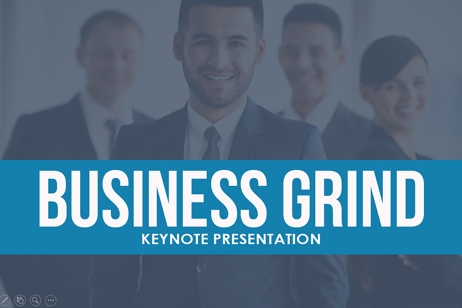 Business Grind Keynote Template in Keynote Templates - product preview 8
