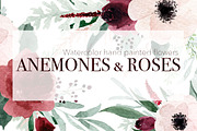 Anemones & Roses