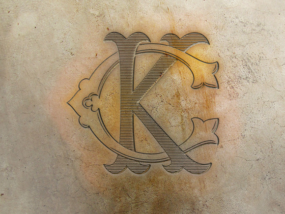 CK Monogram KC Monogram in Logo Templates - product preview 2
