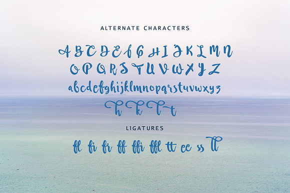 Oceanwaves Typeface in Display Fonts - product preview 6