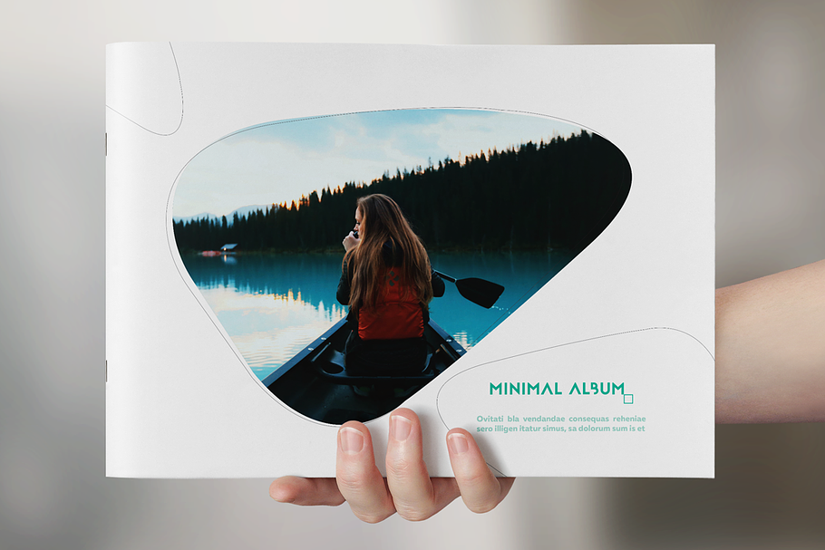 Minimal Photo Album in Brochure Templates - product preview 8