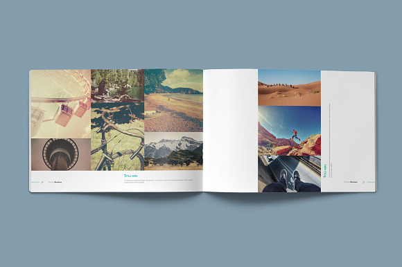 Minimal Photo Album in Brochure Templates - product preview 7