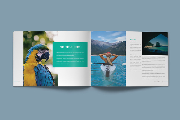 Minimal Photo Album in Brochure Templates - product preview 8