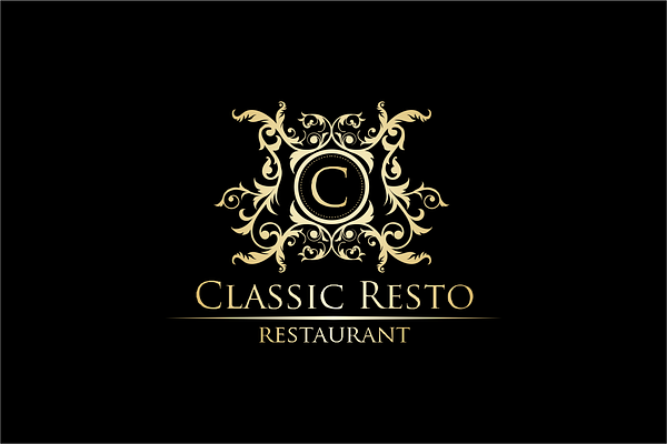 Classic Resto - Luxury Logo