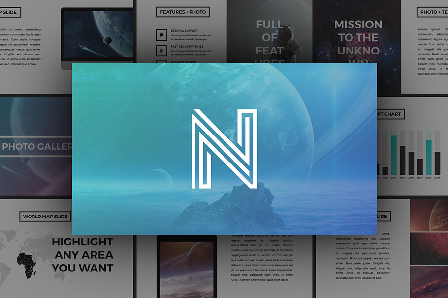 Neptune - Creative Presentation in PowerPoint Templates - product preview 8