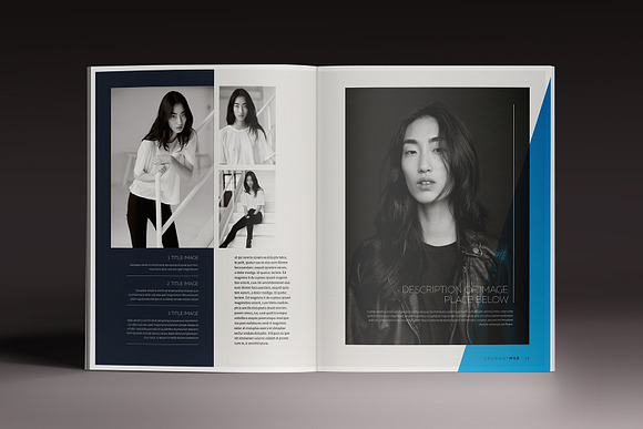 Gradient Magazine Indesign Template in Magazine Templates - product preview 15