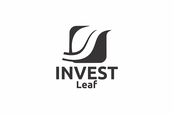 Invest Leaf in Logo Templates - product preview 1
