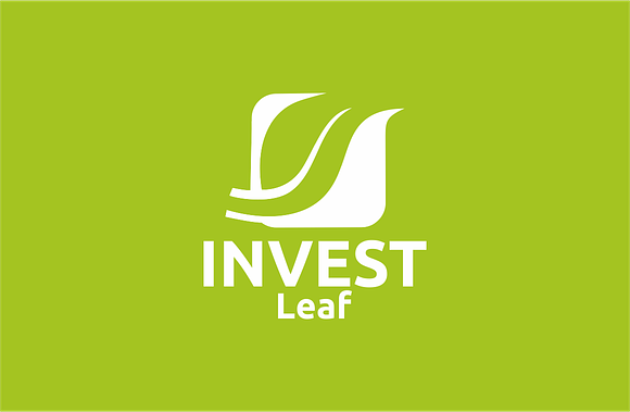 Invest Leaf in Logo Templates - product preview 2