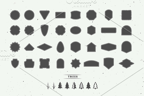 Camping outdoor logo creation kit  in Logo Templates - product preview 9