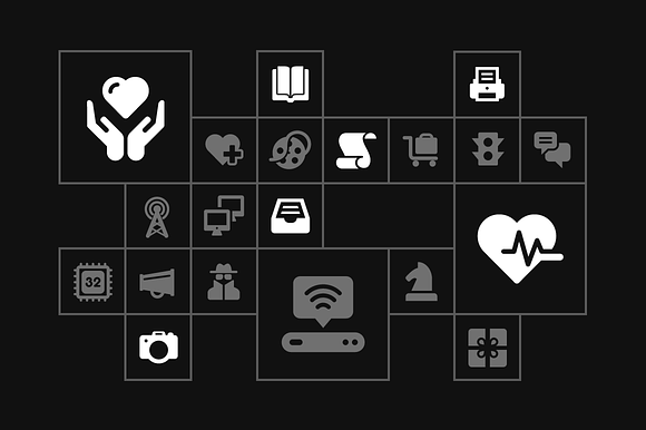 Glypho - 900+ Vector Glyph Icons in Science Icons - product preview 6