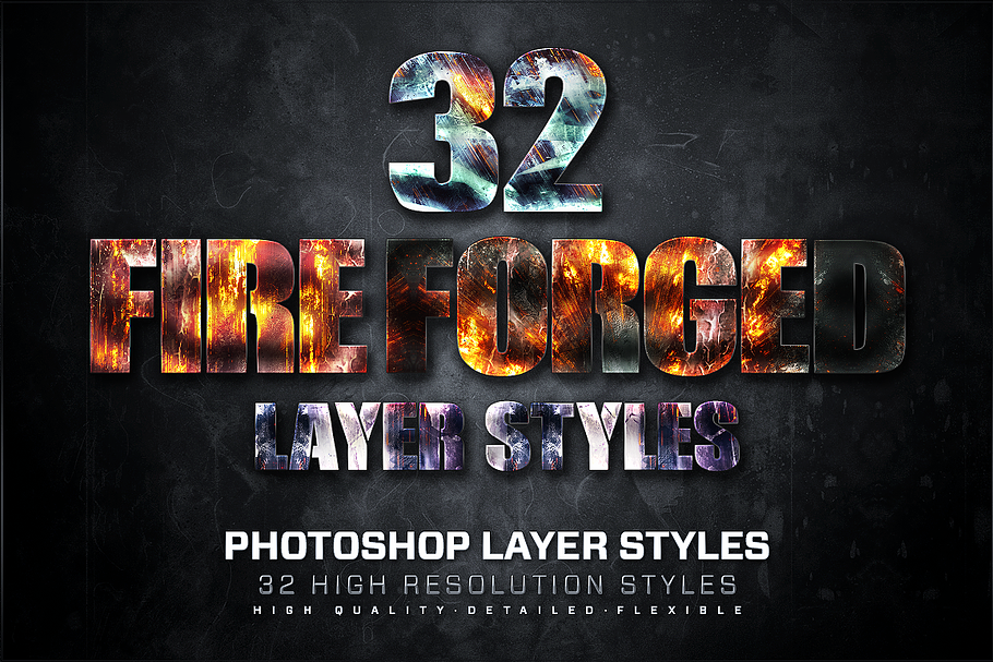 32 Fire Forged Layer Styles 4 in Add-Ons - product preview 8