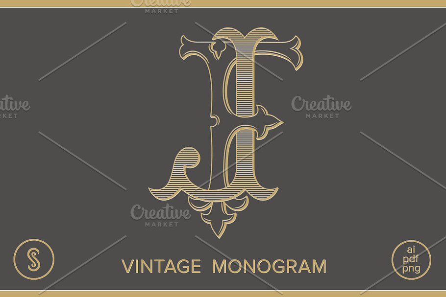 FJ Monogram JF Monogram in Logo Templates - product preview 8