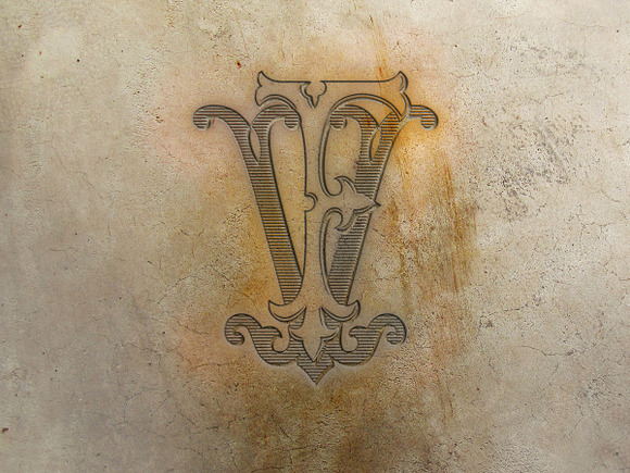 FV Monogram VF Monogram in Logo Templates - product preview 2
