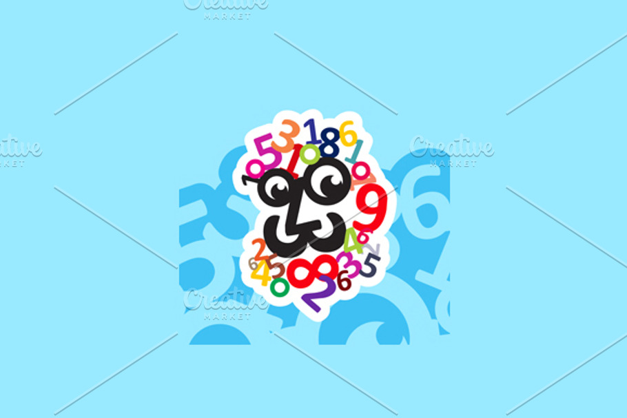 Digital head in Logo Templates - product preview 8