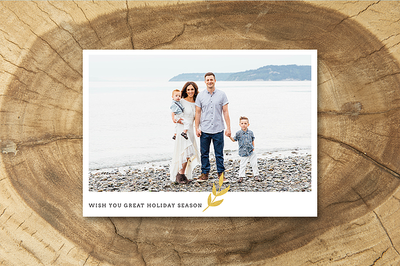 Christmas Card Template 029 in Card Templates - product preview 1
