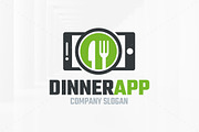 Dinner App Logo Template