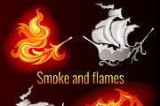 Magic smoke and flames 