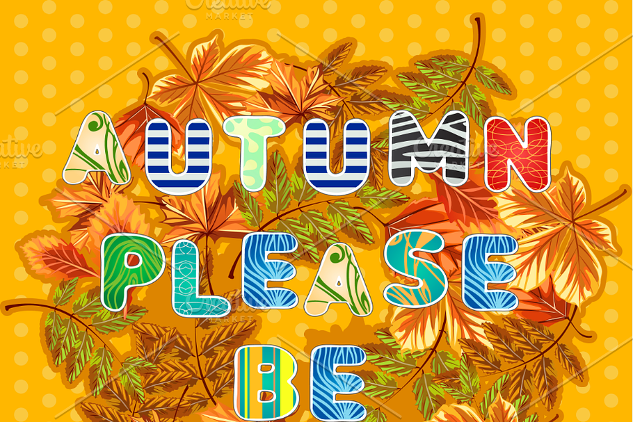 Autumn banner, autumn banner in Illustrations - product preview 8