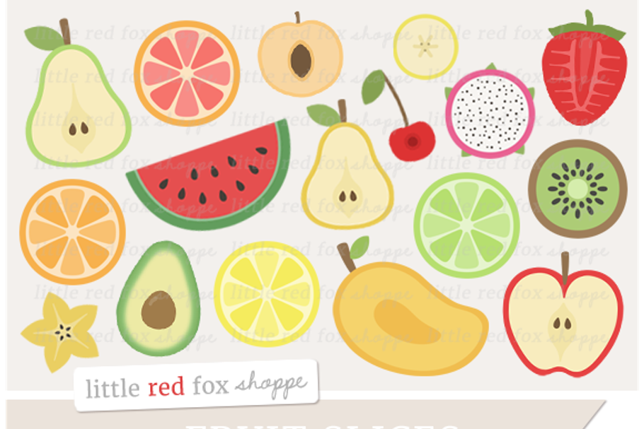 Fruit Slice Clipart