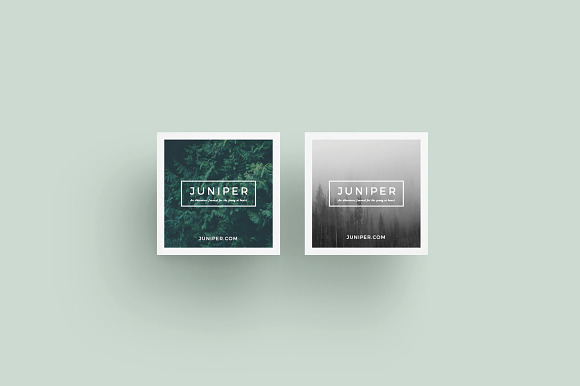 J U N I P E R  Letterhead + Comps in Stationery Templates - product preview 1