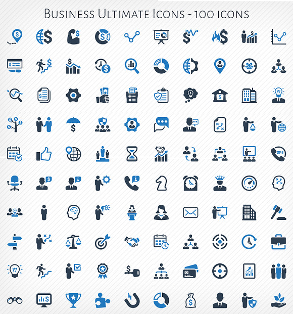 Business Ultimate Icons in Icons - product preview 1