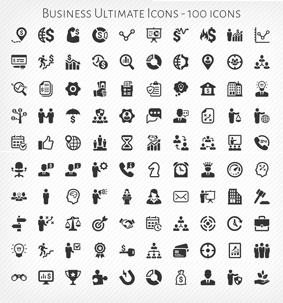 Business Ultimate Icons in Icons - product preview 2
